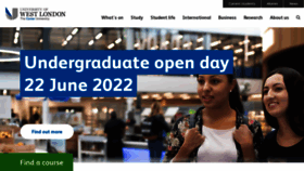What Uwl.ac.uk website looked like in 2022 (3 years ago)