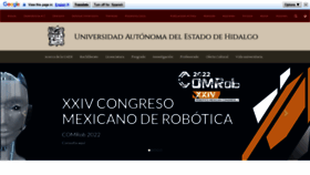 What Uaeh.edu.mx website looked like in 2022 (1 year ago)