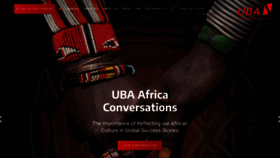 What Ubagroup.com website looked like in 2022 (1 year ago)