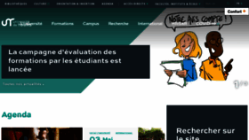 What Univ-tours.fr website looked like in 2022 (1 year ago)