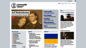 What Uzh.ch website looked like in 2022 (3 years ago)