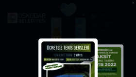 What Uskudar.bel.tr website looked like in 2022 (3 years ago)