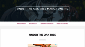 What Undertheoaktree.site website looked like in 2022 (1 year ago)