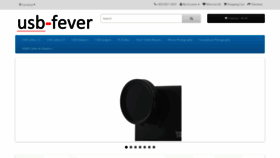 What Usbfever.com website looked like in 2022 (1 year ago)