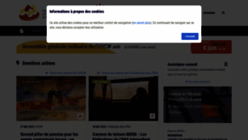 What Uvcw.be website looked like in 2022 (3 years ago)