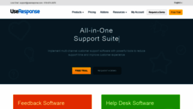What Useresponse.com website looked like in 2022 (3 years ago)