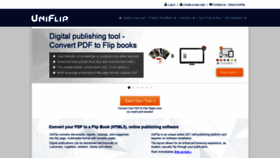 What Uniflip.com website looked like in 2022 (1 year ago)