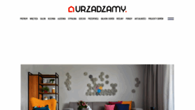 What Urzadzamy.pl website looked like in 2022 (1 year ago)