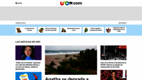 What Unotv.com website looked like in 2022 (1 year ago)