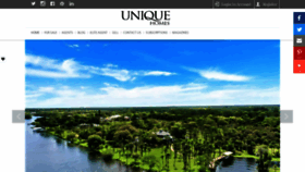 What Uniquehomes.com website looked like in 2022 (1 year ago)