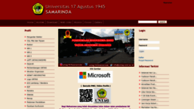What Untag-smd.ac.id website looked like in 2022 (1 year ago)
