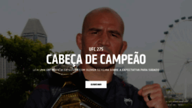 What Ufc.com.br website looked like in 2022 (1 year ago)
