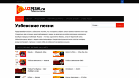 What Uzpesni.ru website looked like in 2022 (1 year ago)