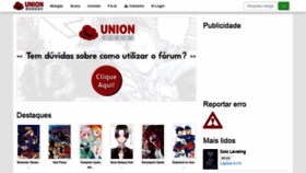 What Unionmangas.top website looked like in 2022 (1 year ago)