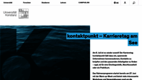 What Uni-konstanz.de website looked like in 2022 (3 years ago)