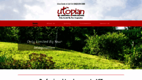 What Utopianlandscaping.com.au website looked like in 2022 (1 year ago)