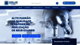 What Unilabmaceio.com.br website looked like in 2022 (1 year ago)
