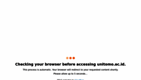 What Unitomo.ac.id website looked like in 2022 (2 years ago)