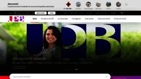 What Upb.edu.co website looked like in 2022 (1 year ago)