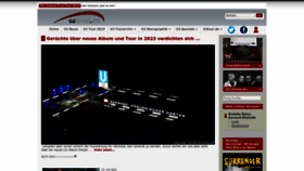 What U2tour.de website looked like in 2022 (1 year ago)