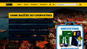 What Uamk.cz website looked like in 2022 (1 year ago)