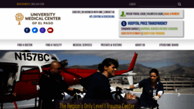 What Umcelpaso.org website looked like in 2022 (1 year ago)