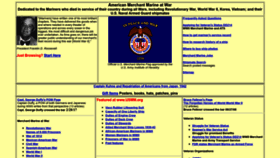 What Usmm.org website looked like in 2022 (1 year ago)