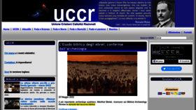 What Uccronline.it website looked like in 2022 (1 year ago)