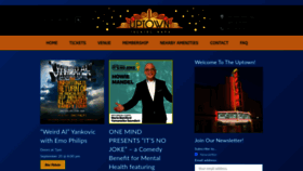 What Uptowntheatrenapa.com website looked like in 2022 (1 year ago)
