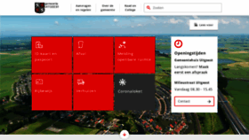What Uitgeest.nl website looked like in 2022 (1 year ago)