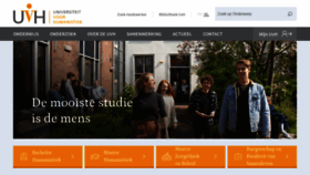 What Uvh.nl website looked like in 2022 (1 year ago)
