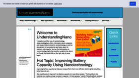 What Understandingnano.com website looked like in 2022 (1 year ago)