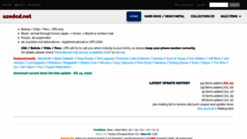 What Uzedcd.net website looked like in 2022 (1 year ago)