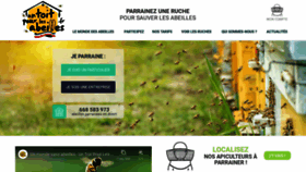 What Untoitpourlesabeilles.fr website looked like in 2022 (1 year ago)