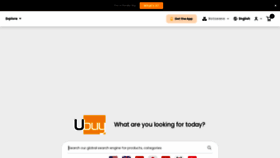What Ubuy.co.bw website looked like in 2022 (3 years ago)