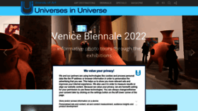 What Universes-in-universe.de website looked like in 2022 (3 years ago)