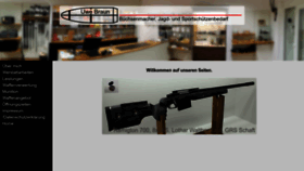 What Ub-waffen.de website looked like in 2022 (1 year ago)
