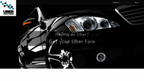 What Uberfarefinder.com website looked like in 2022 (1 year ago)