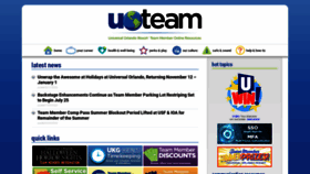 What Uoteam.com website looked like in 2022 (1 year ago)