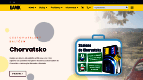 What Uamk.cz website looked like in 2022 (3 years ago)