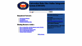 What Uho2is.id website looked like in 2022 (1 year ago)