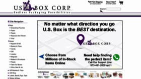 What Usbox.com website looked like in 2022 (1 year ago)