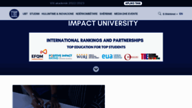 What Ubt-uni.net website looked like in 2022 (1 year ago)