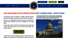 What Usgreencardoffice.com website looked like in 2022 (1 year ago)