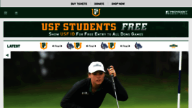 What Usfdons.com website looked like in 2022 (1 year ago)