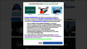 What Univ-boumerdes.dz website looked like in 2022 (1 year ago)