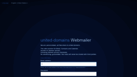 What Ud-mail.de website looked like in 2022 (1 year ago)