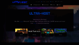 What Ultra-h.com website looked like in 2022 (1 year ago)