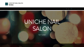 What Unichesalon.com website looked like in 2022 (1 year ago)