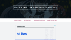 What Undertheoaktree.site website looked like in 2022 (1 year ago)